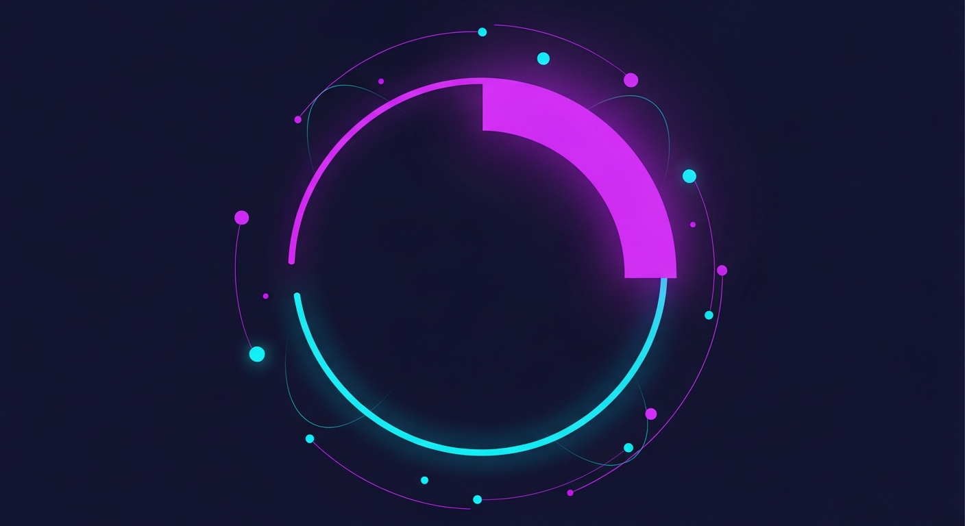Visualización del Presencia Index de GEOMOND: medidor circular de 0 a 10 con barra de progreso púrpura indicando la visibilidad de una marca en IA